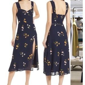 Reformation | Fulton Floral Midi Dress *WORN ONCE*